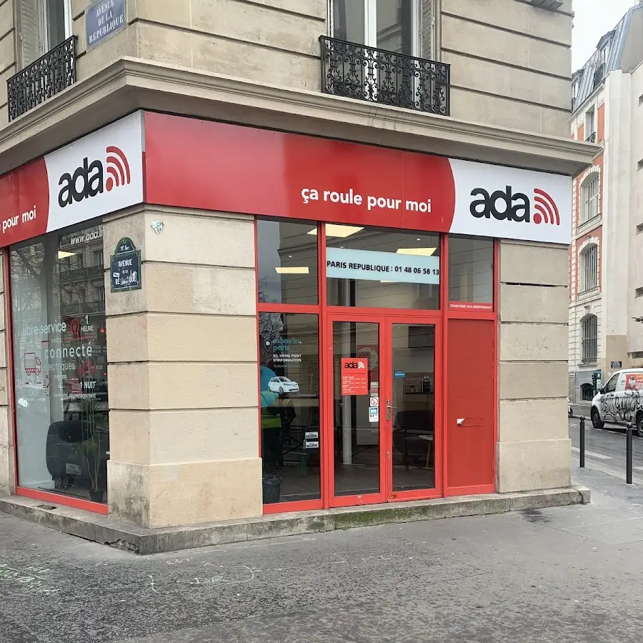 ADA | Location voiture et utilitaire Paris 11 République