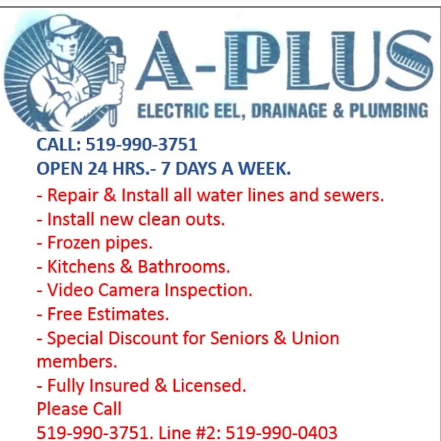 A Plus Electric Eel Drainage And Plumbing