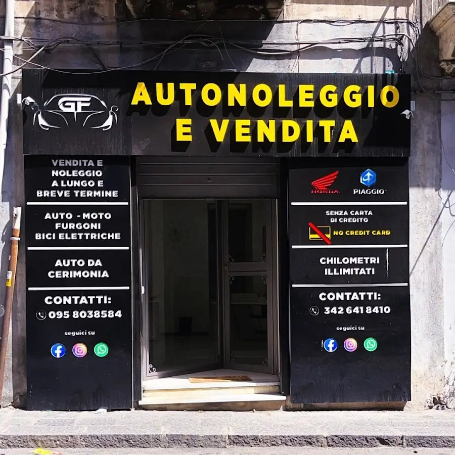 AUTONOLEGGIO GF NOLEGGIO DI AUTO E FURGONI SENZA CARTA DI CREDITO E KM ILLIMITATI