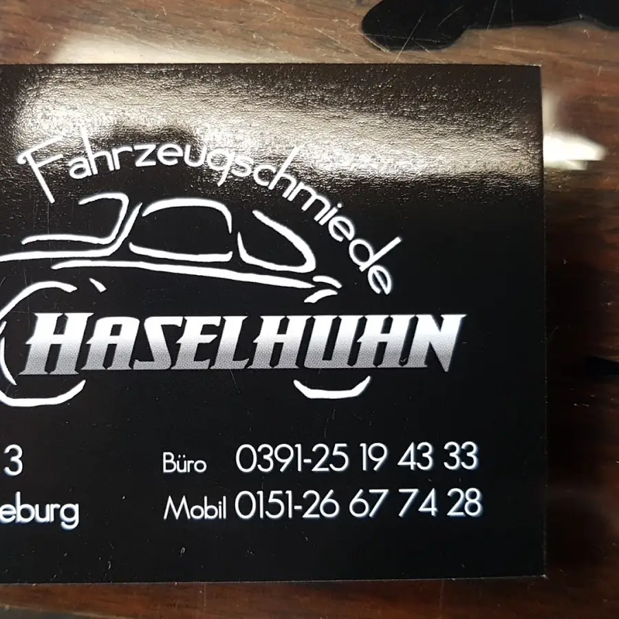 Fahrzeugschmiede Haselhuhn