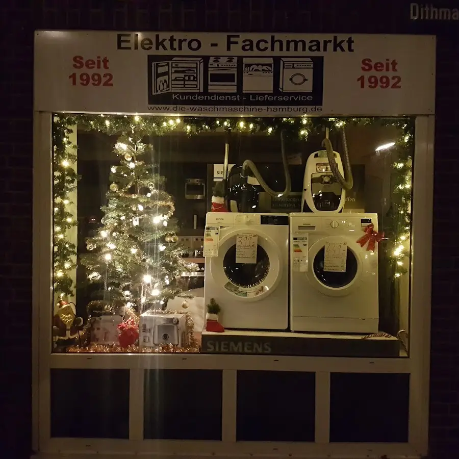 Elektro-Fachmarkt - Die Waschmaschine