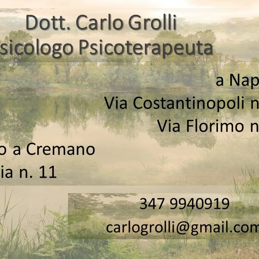 Carlo Grolli Psicologo Napoli