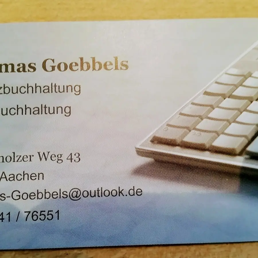 Thomas Goebbels Buchhaltung Aachen