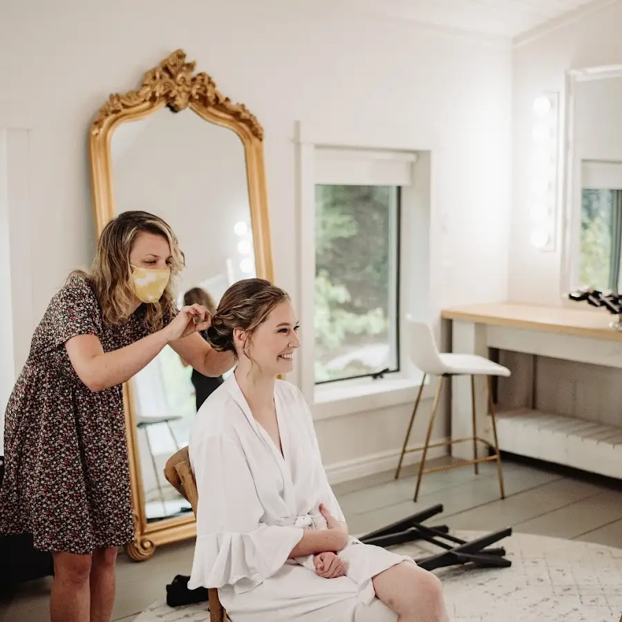 Pinned Bridal Hair