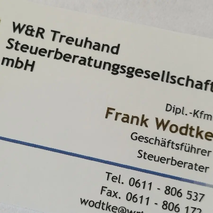 W&amp;R Treuhand Steuerberatung GmbH