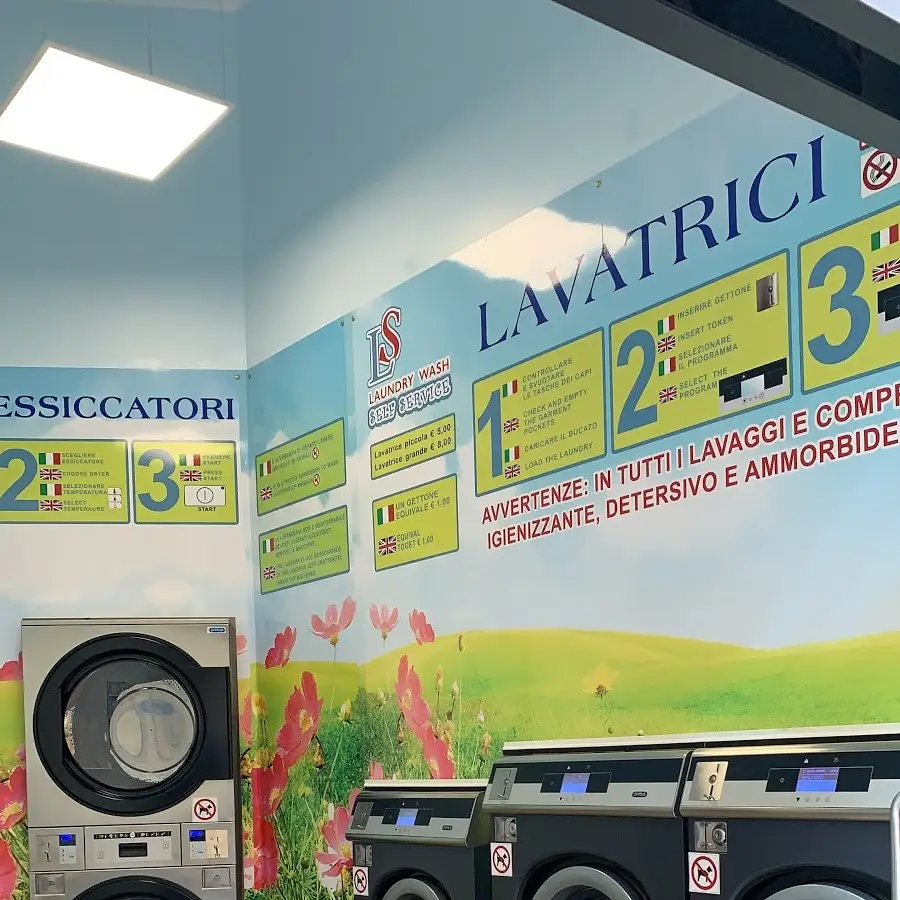 LS LAUNDRY WASH LAVANDERIA SELF-SERVICE