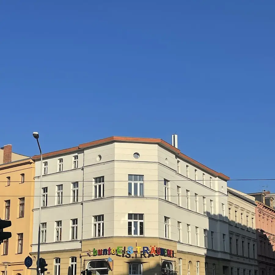 bunte Waffelbäckerei