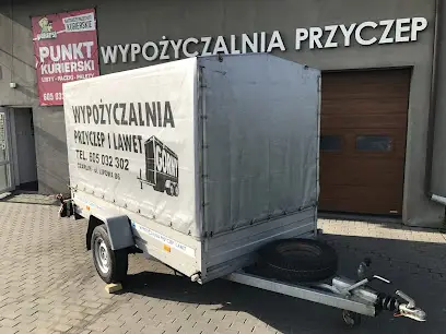 Sprzedaż i wypożyczalnia przyczep i lawet - Sławomir Górny w Czarlinie koło Tczewa