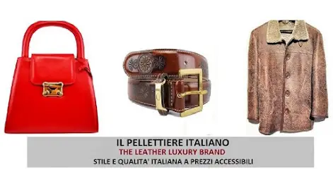 Il Pellettiere Italiano/ Borse, Giacche, Abbigliamento, Cinture e Accessori in Vera Pelle