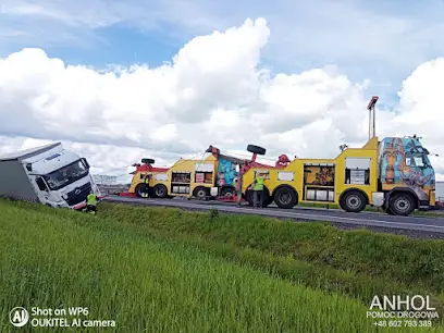 Auto Laweta ANHOL Pomoc drogowa Gorzów Wielkopolski 24h TIR