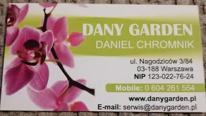 DANY GARDEN - serwis ogrodów, projektowanie ogrodów, pielęgnacja zieleni