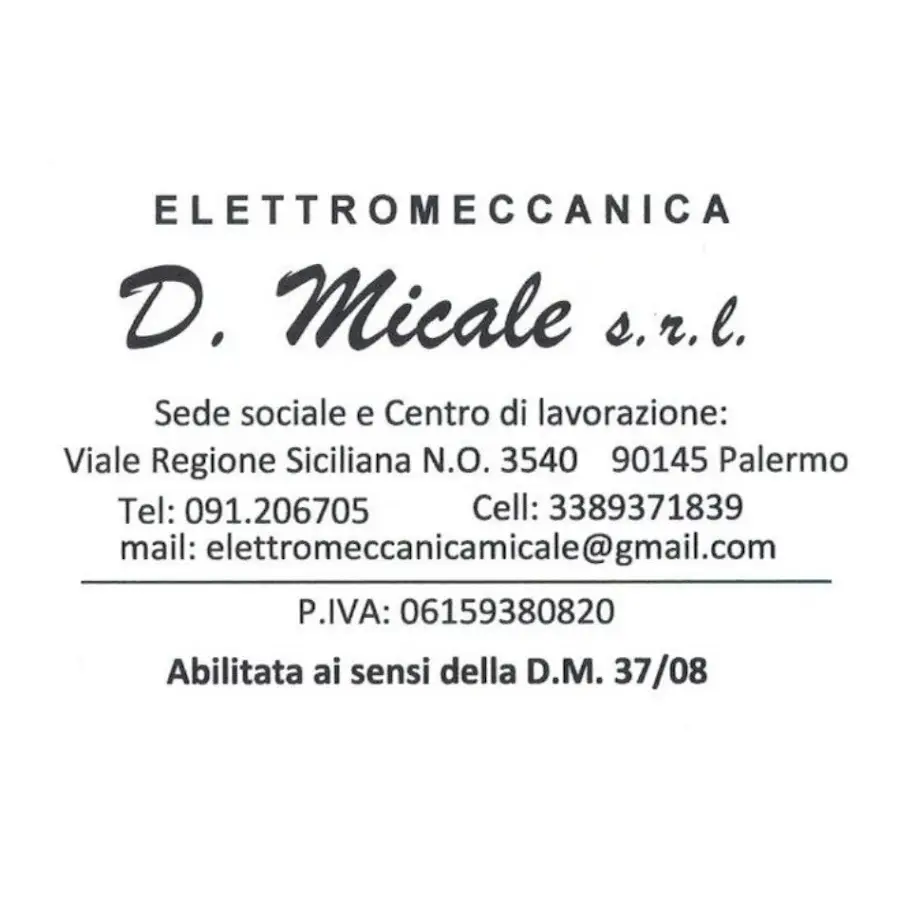 Elettromeccanica D. Micale s.r.l.