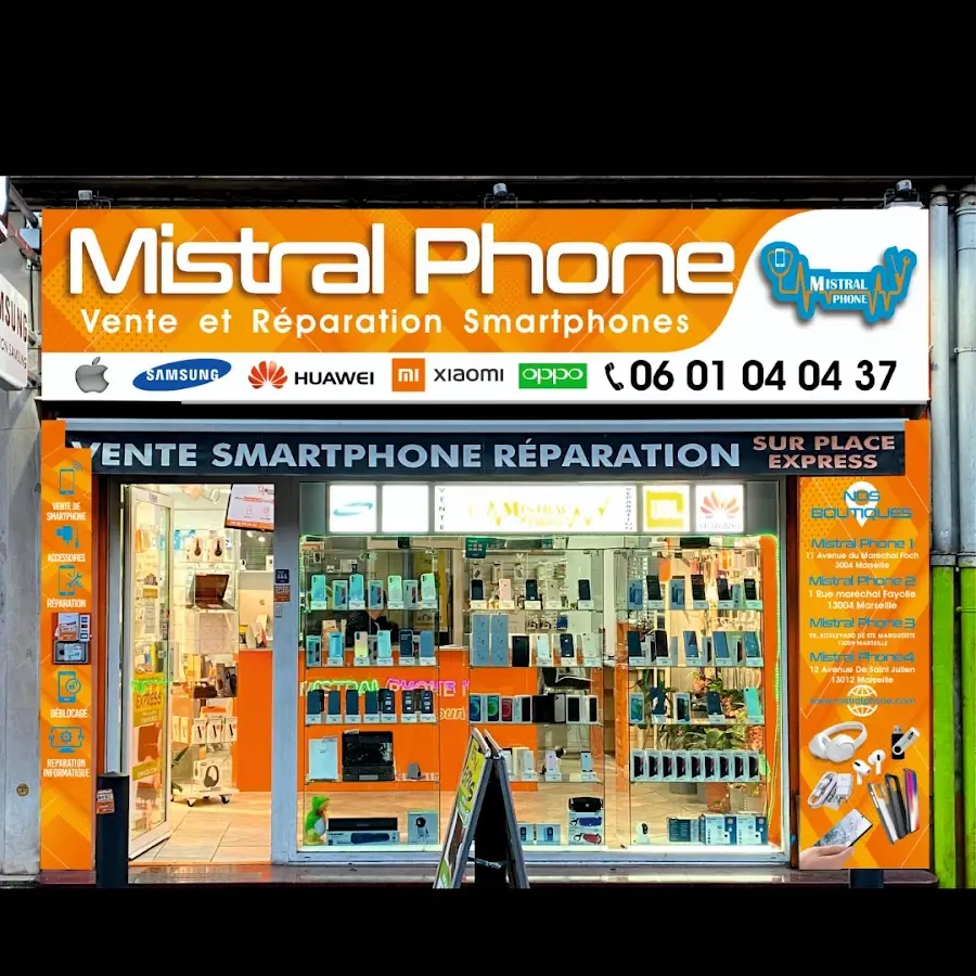 Mistral Phone Réparation téléphone Marseille