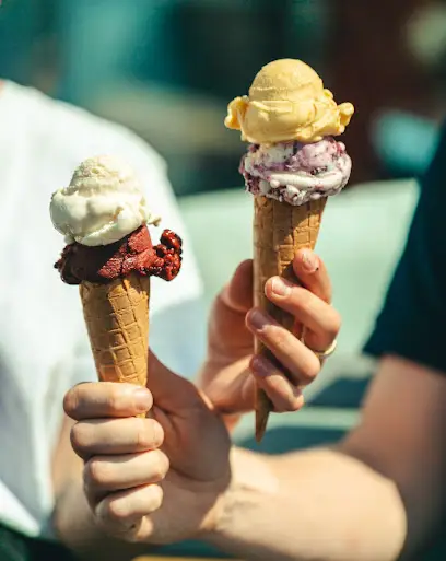 Madeleine's homemade Ice Cream