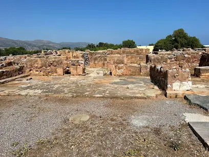 Malia Palace Archaeological Site