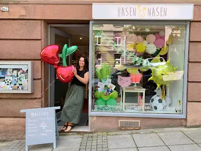 Hasen-Nasen: Heliumballons, Ballongirlanden und Partydeko in Stuttgart West